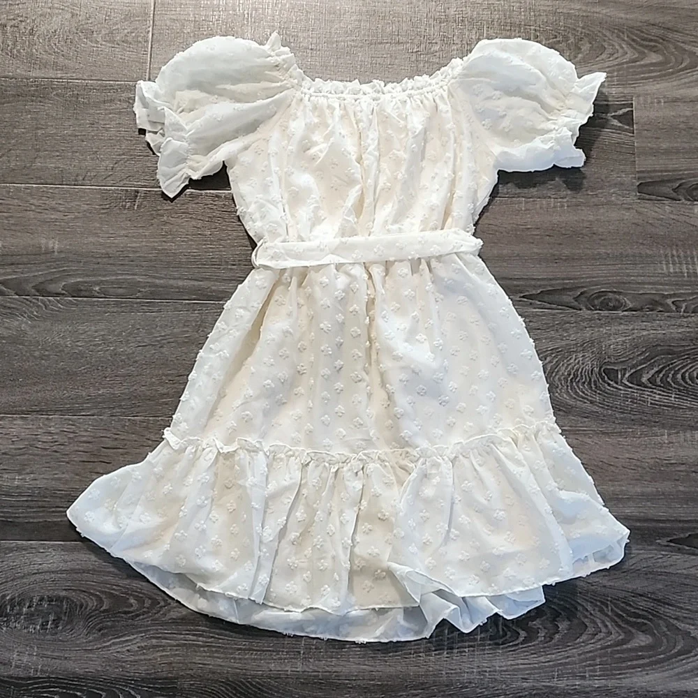 She + Sky Ruffle Mini Dress - Picture 5 of 5
